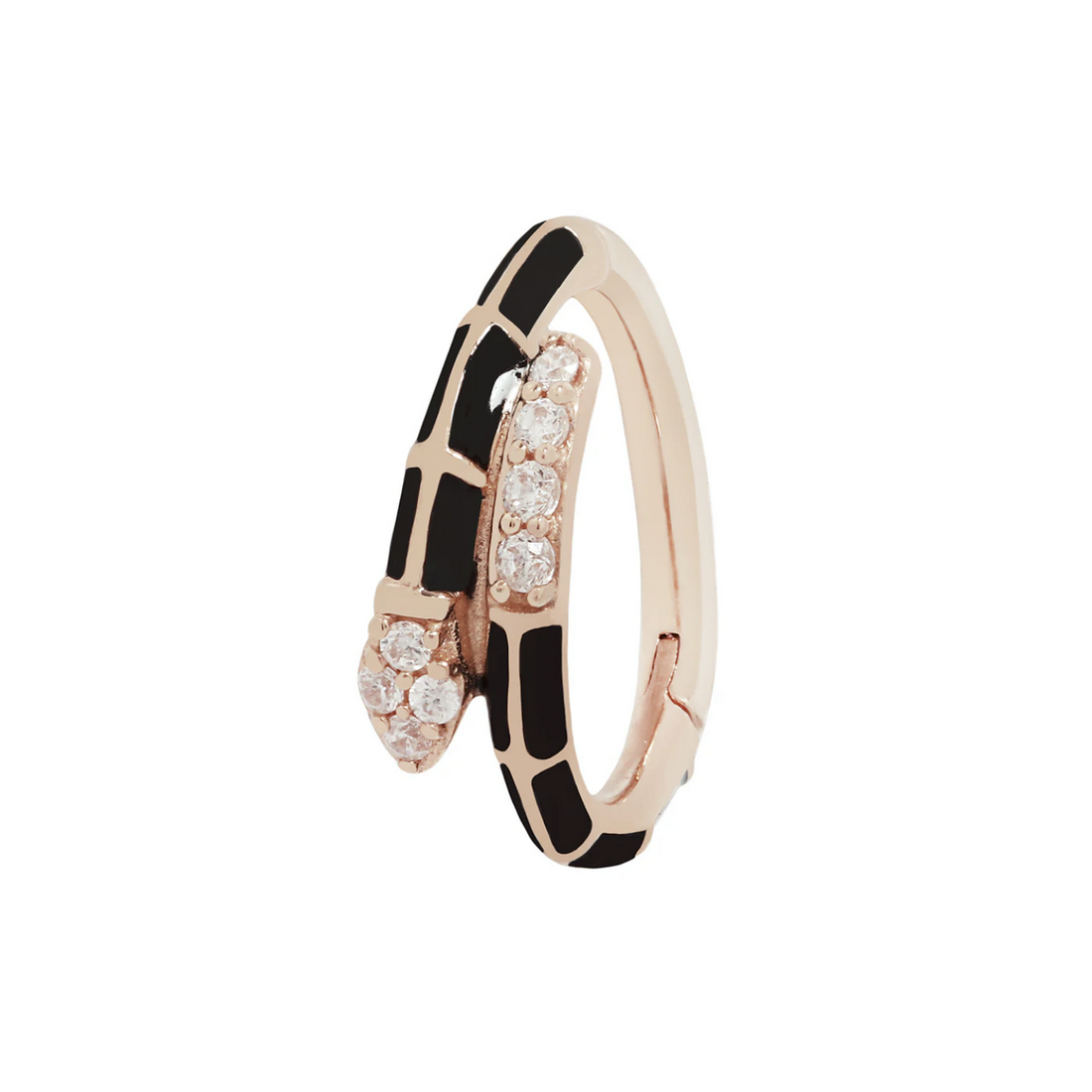 Anti-hero Clicker with CZ and Enamel — Buddha