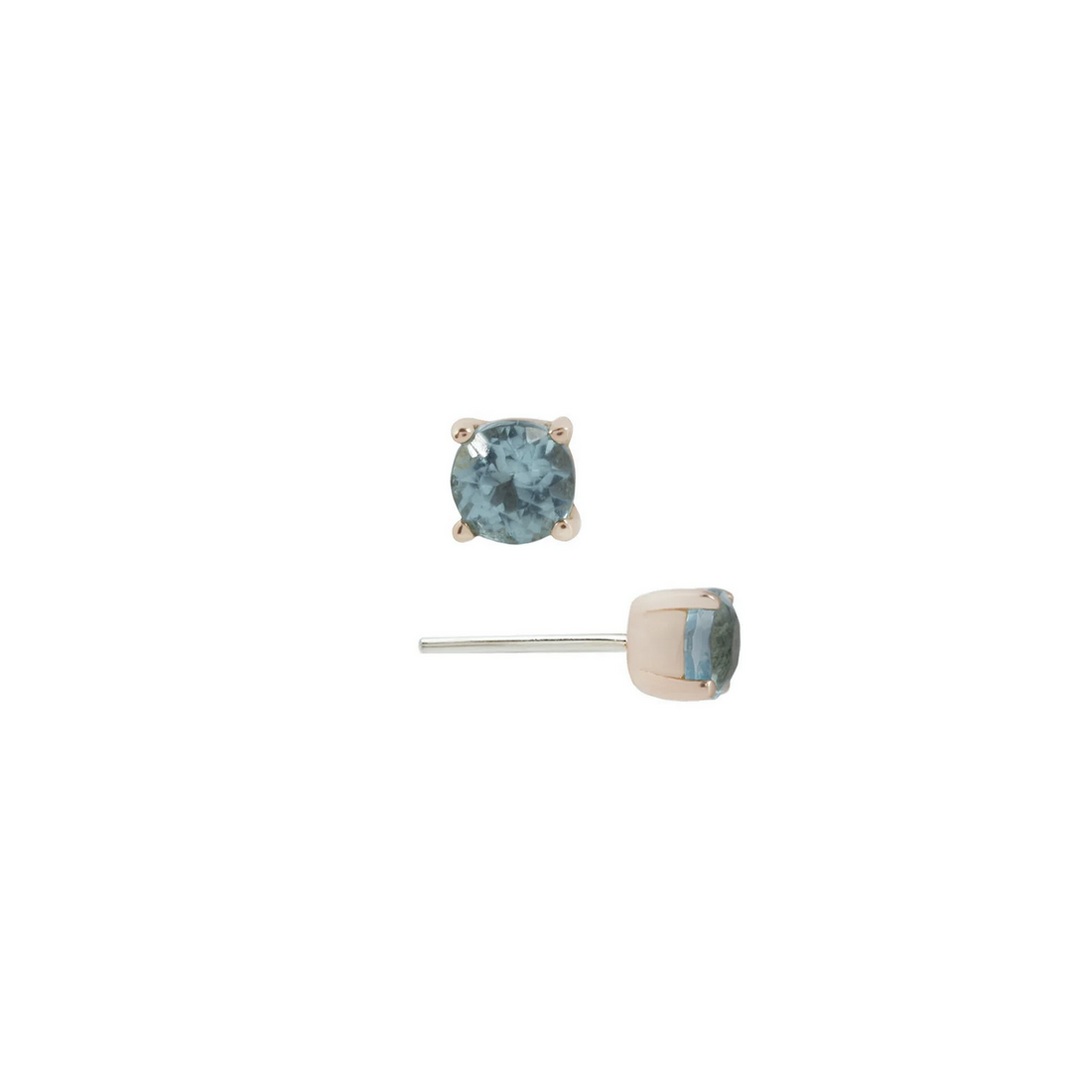 Prong Set Gem with Apatite — Buddha