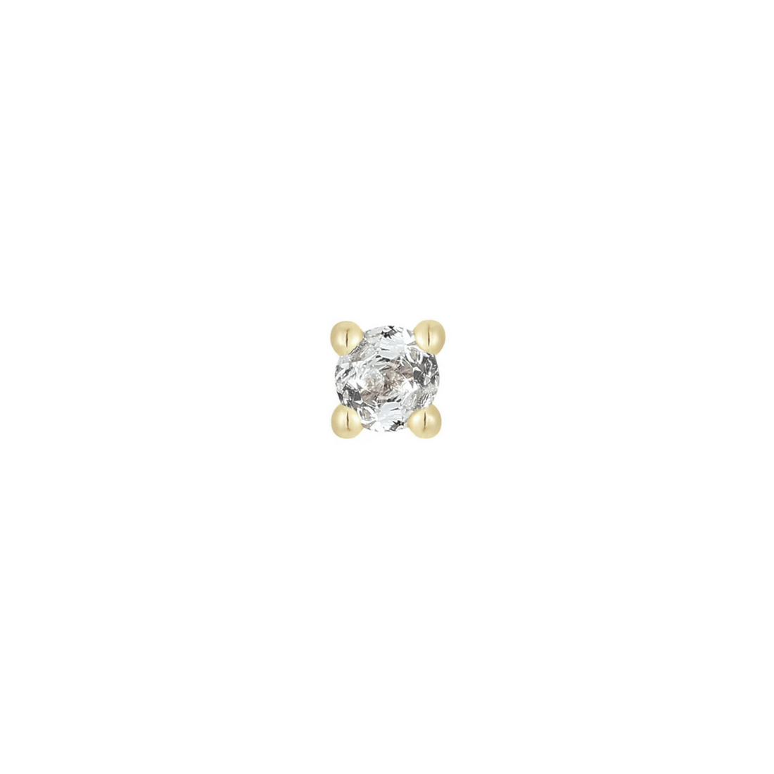 Prong Set Gem with Aquamarine From Buddha