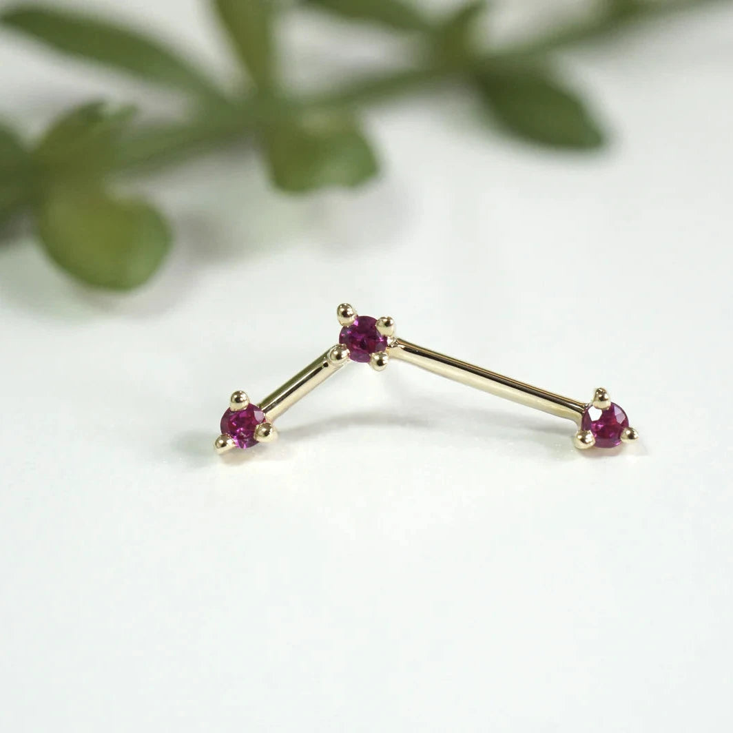 Astera 3 - Faceted Gemstone — Modern Mood