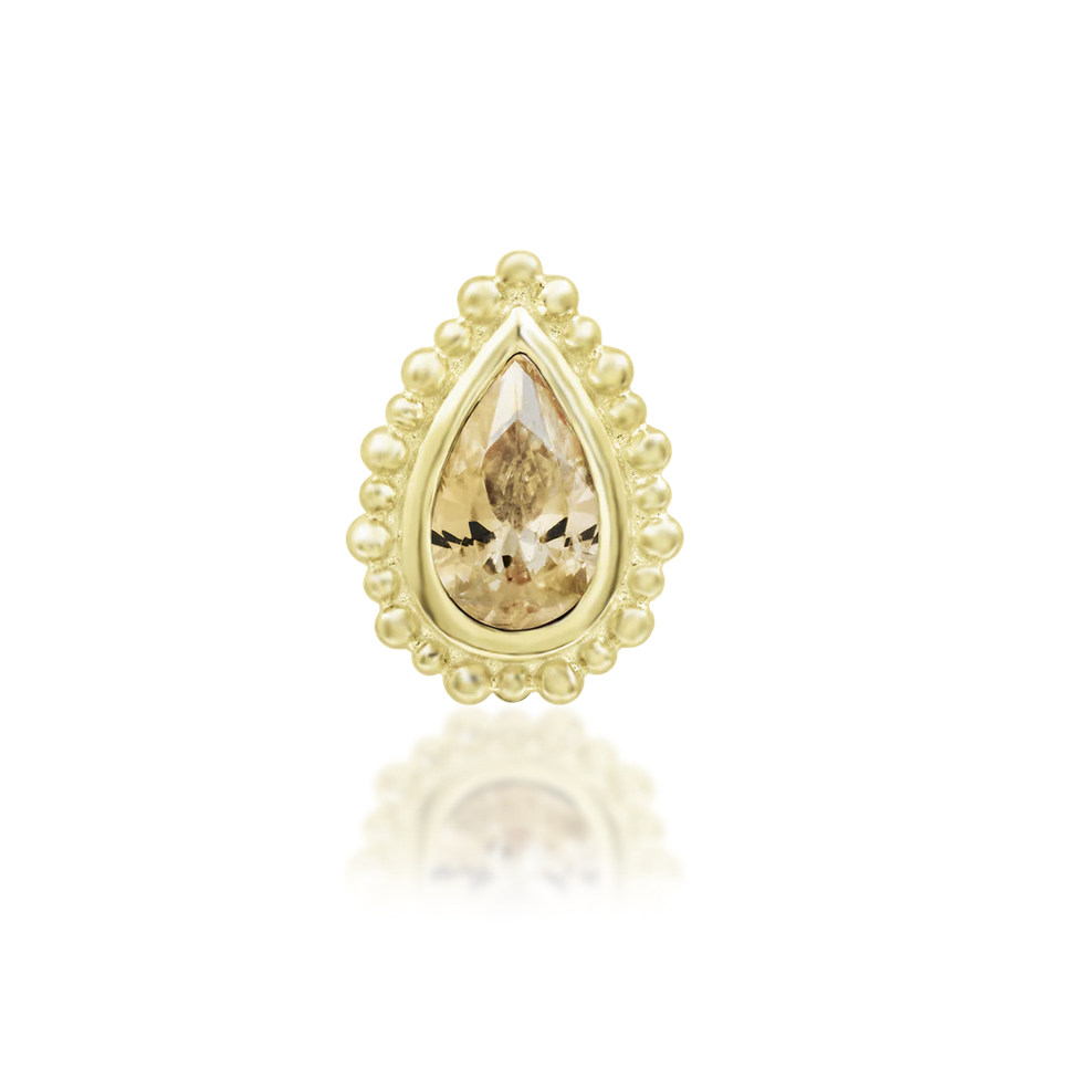 Avani with Champagne CZ — Junipurr