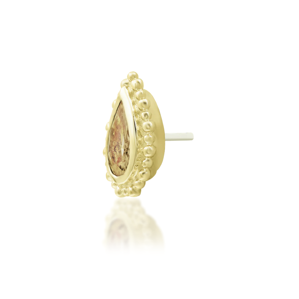 Avani with Champagne CZ — Junipurr