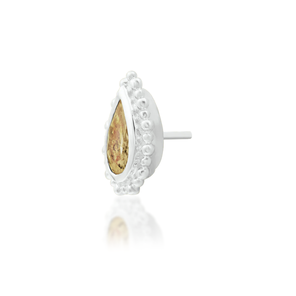 Avani with Champagne CZ — Junipurr