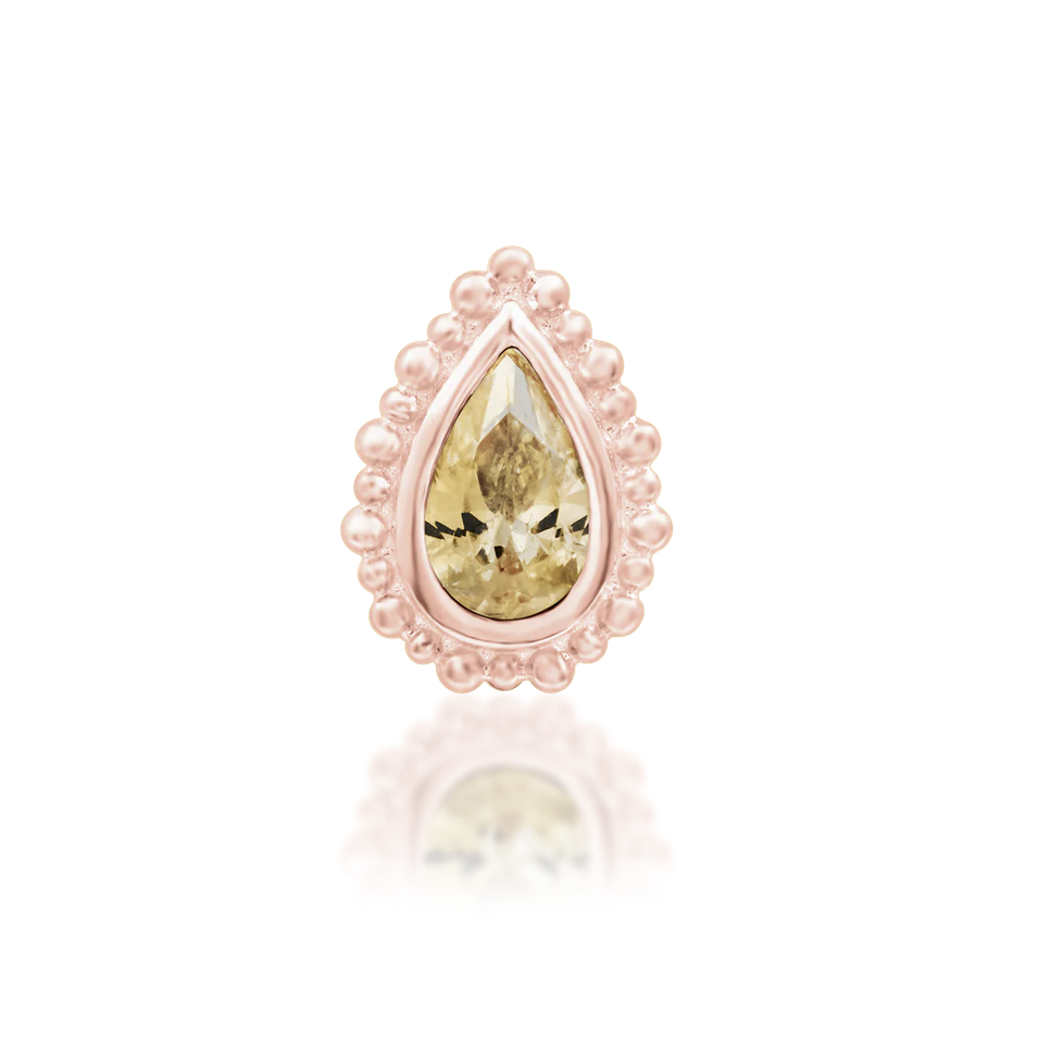 Avani with Champagne CZ — Junipurr