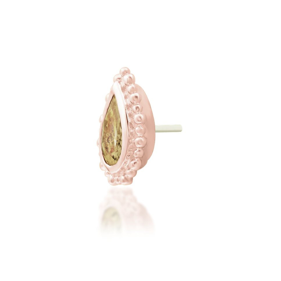 Avani with Champagne CZ — Junipurr