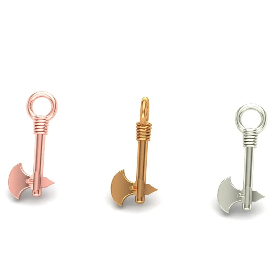 Axe Charm from Mushroom — M.US.HROOM