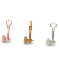 Axe Charm from Mushroom — M.US.HROOM