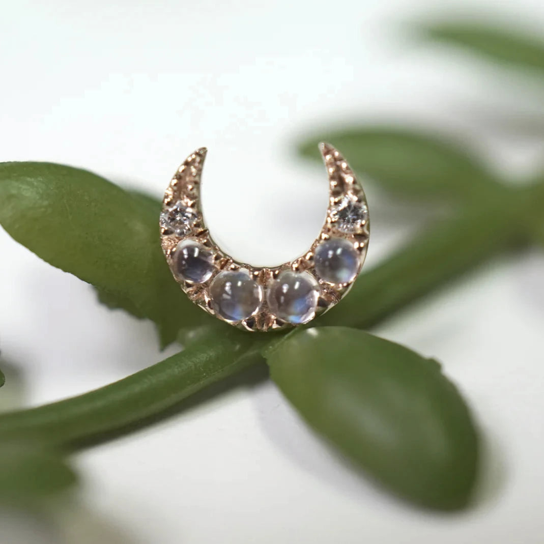 Ayla with Moonstone and Diamond — Modern Mood