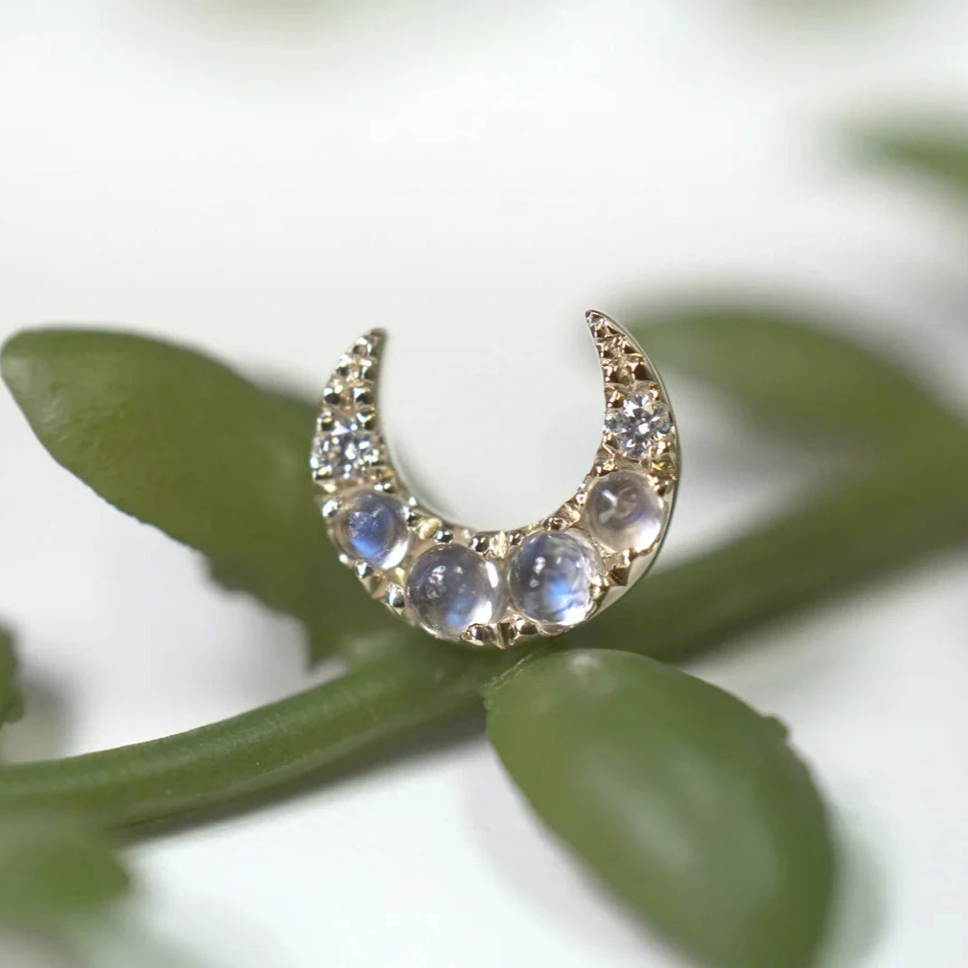 Ayla with Moonstone and Diamond — Modern Mood