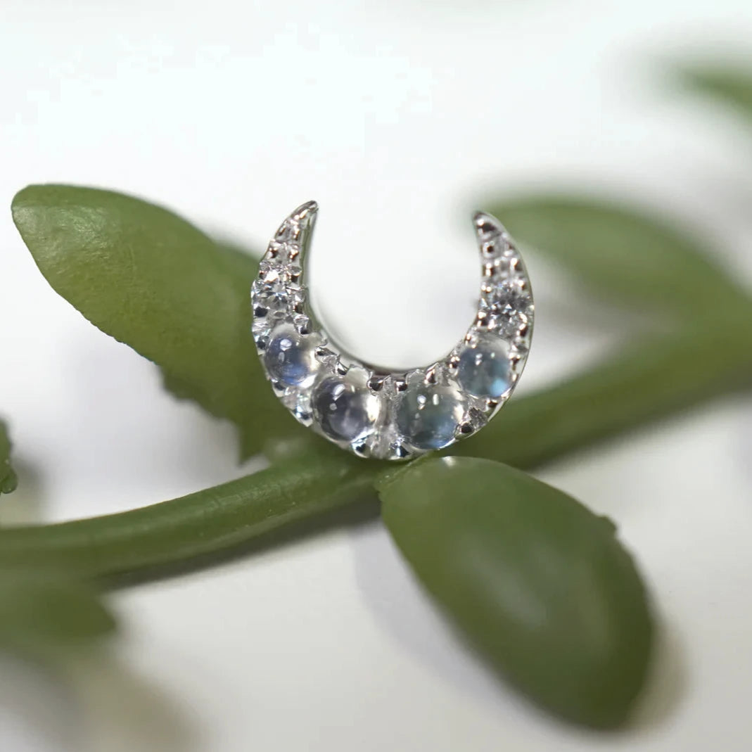 Ayla with Moonstone and Diamond — Modern Mood