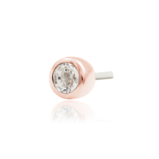 Baby Bezel from Junipurr White and Rose Gold (Vault)