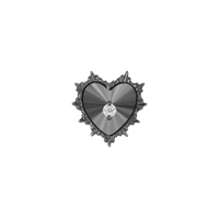 Bad Romance Rhodium Black Gold with CZ — Buddha