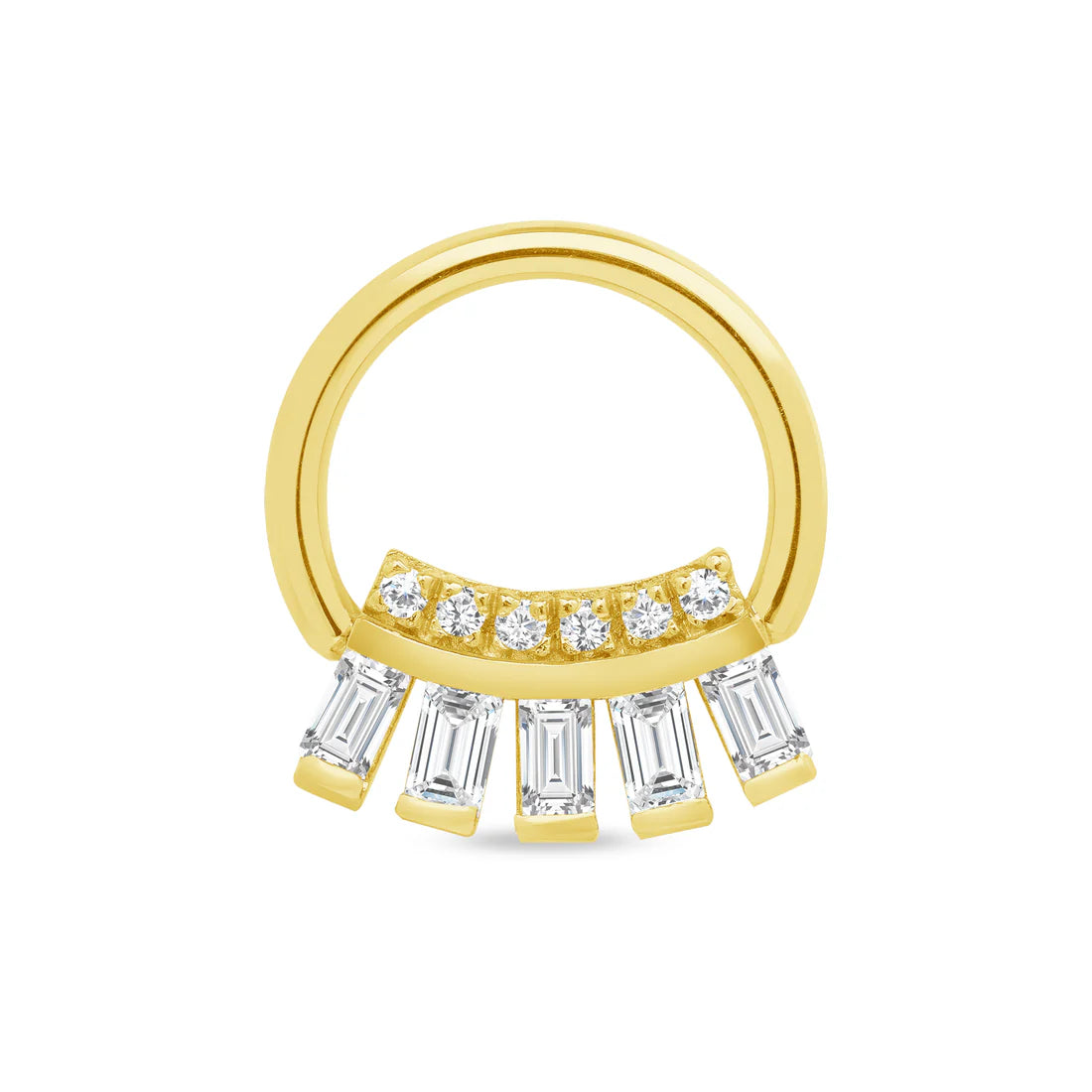 Baguette Beauty Seamless Ring — Norvoch