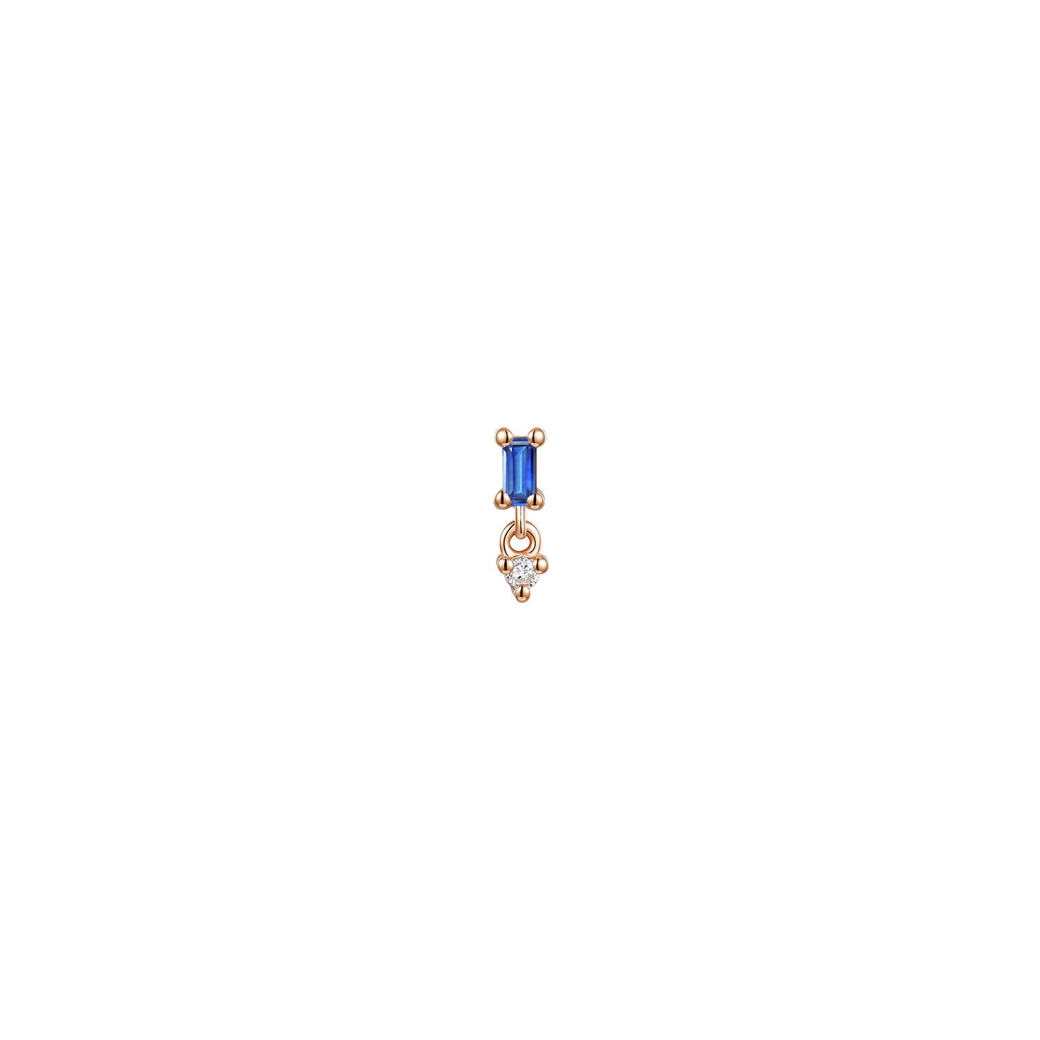 Poppy - Baguette Gemstone