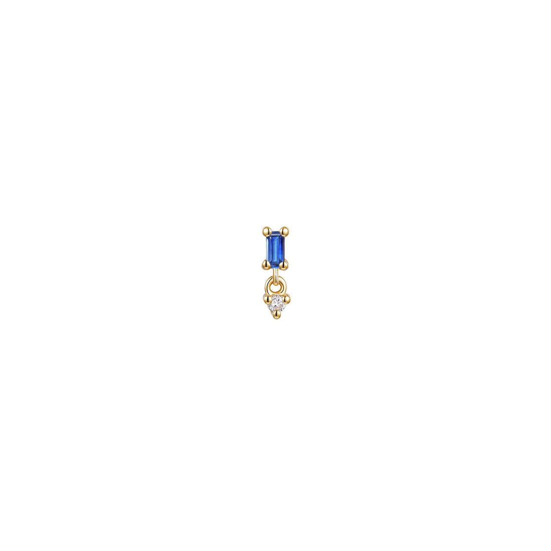 Poppy - Baguette Gemstone