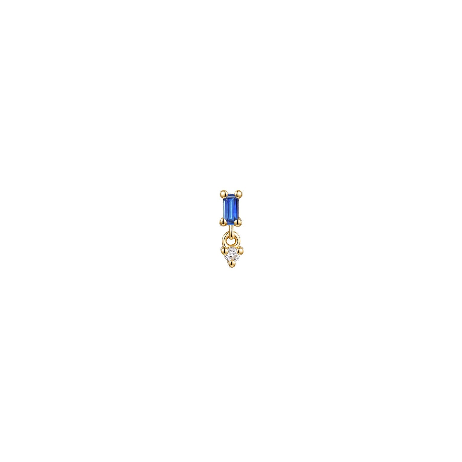 Poppy - Baguette Gemstone