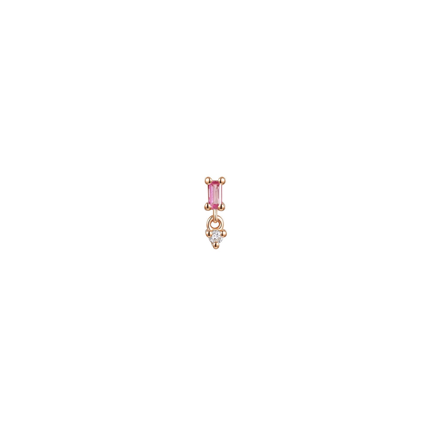 Poppy - Baguette Gemstone