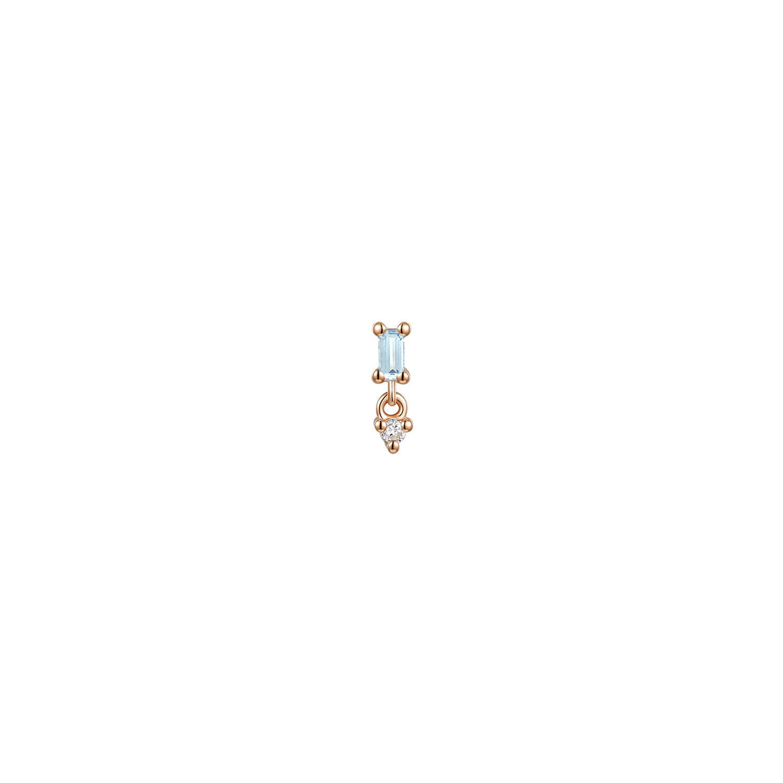 Poppy - Baguette Gemstone