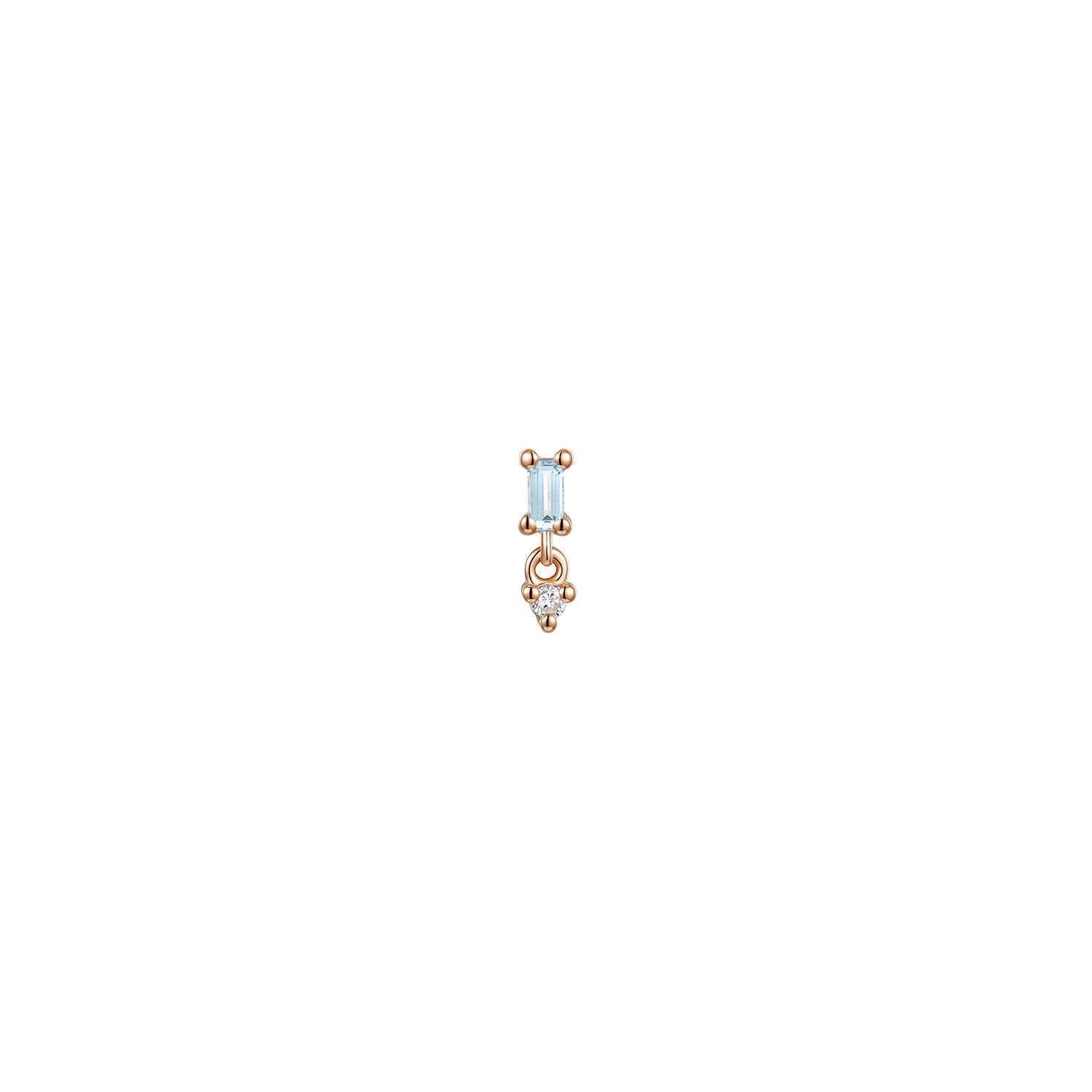 Poppy - Baguette Gemstone