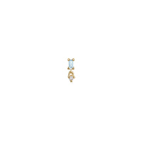 Poppy - Baguette Gemstone