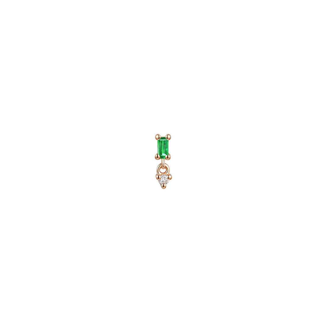 Poppy - Baguette Gemstone