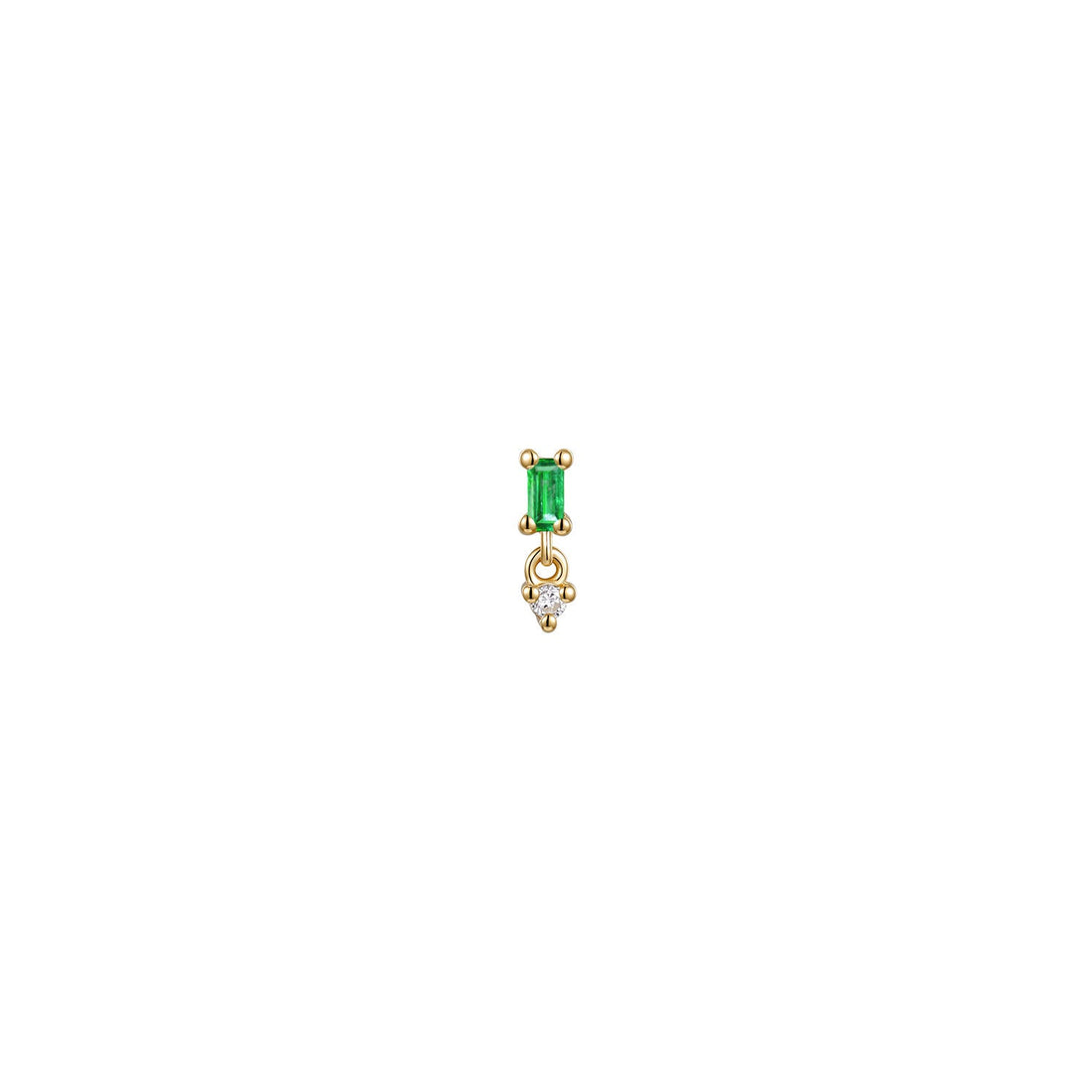 Poppy - Baguette Gemstone