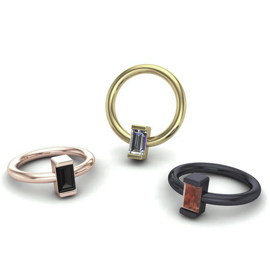 Baguette Ring from M.US.HROOM