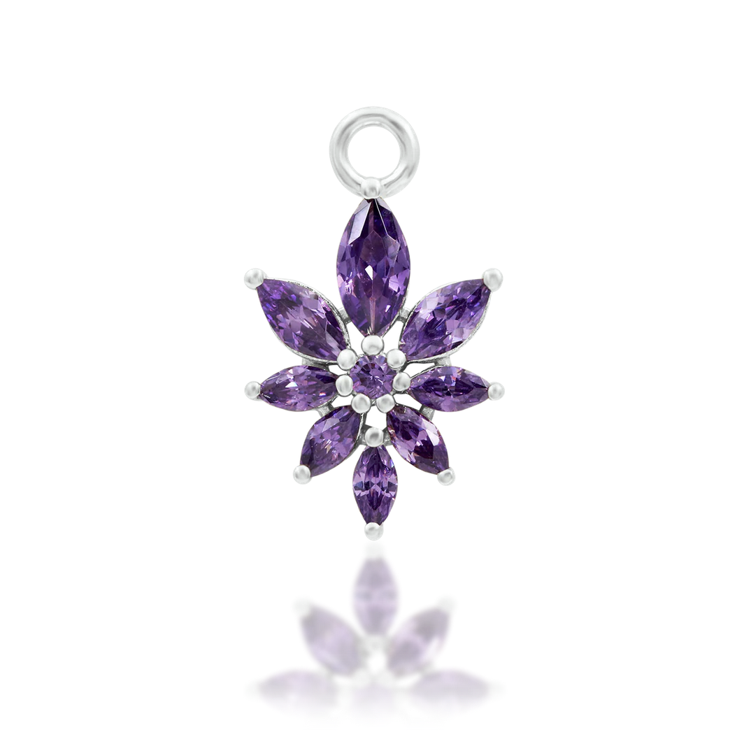 Bailey Amethyst from Junipurr White and Rose Gold (Vault)