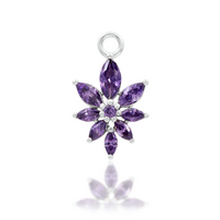Bailey Amethyst from Junipurr White and Rose Gold (Vault)