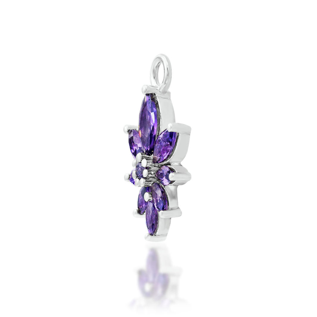 Bailey Amethyst from Junipurr White and Rose Gold (Vault)