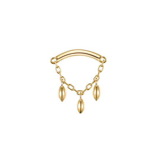 Bar End - Dripping Marquise Bead from Modern Mood