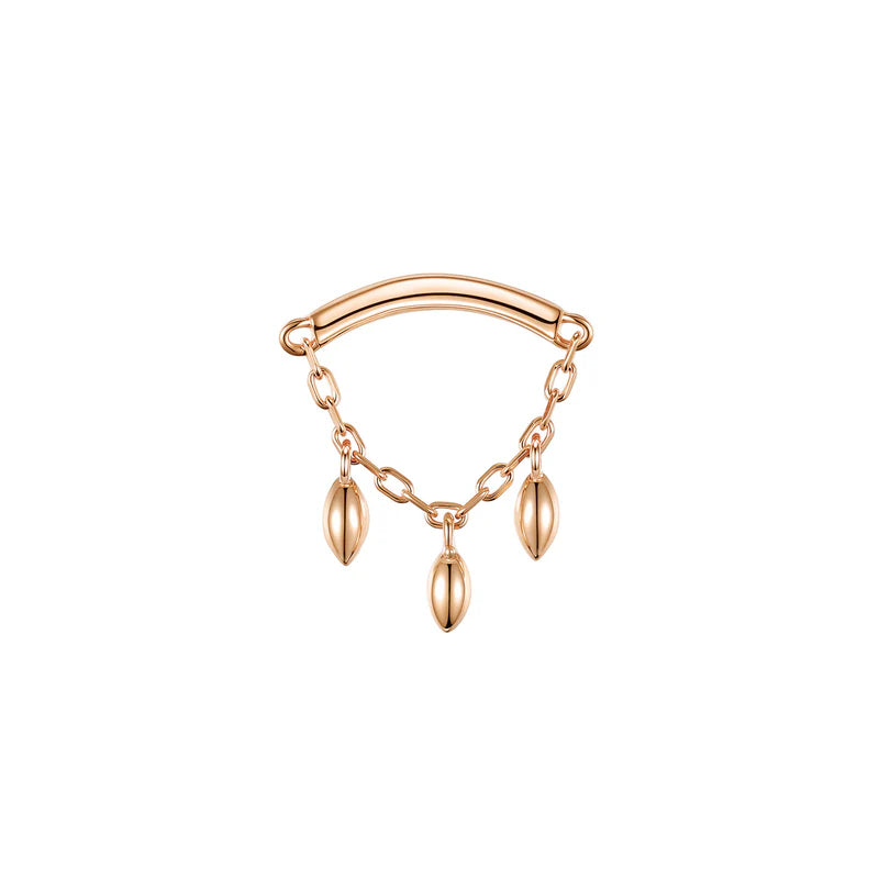 Bar End - Dripping Marquise Bead — Modern Mood