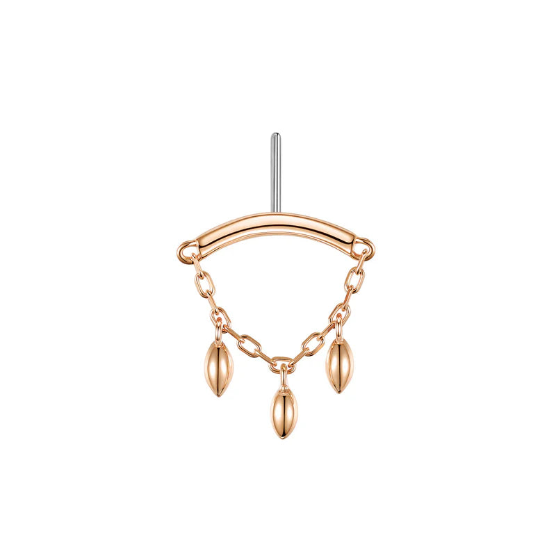 Bar End - Dripping Marquise Bead — Modern Mood