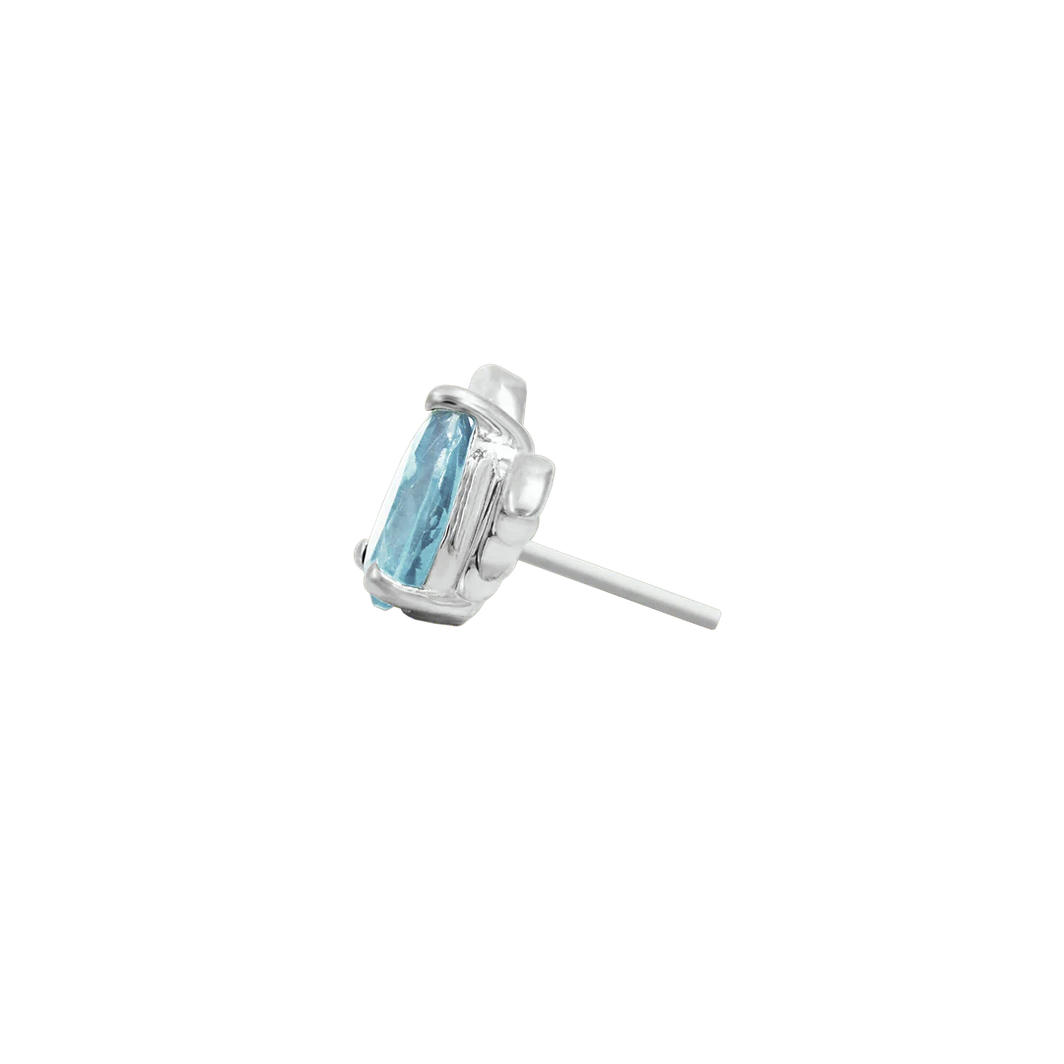 Bat with Aquamarine CZ from Junipurr (Vault)