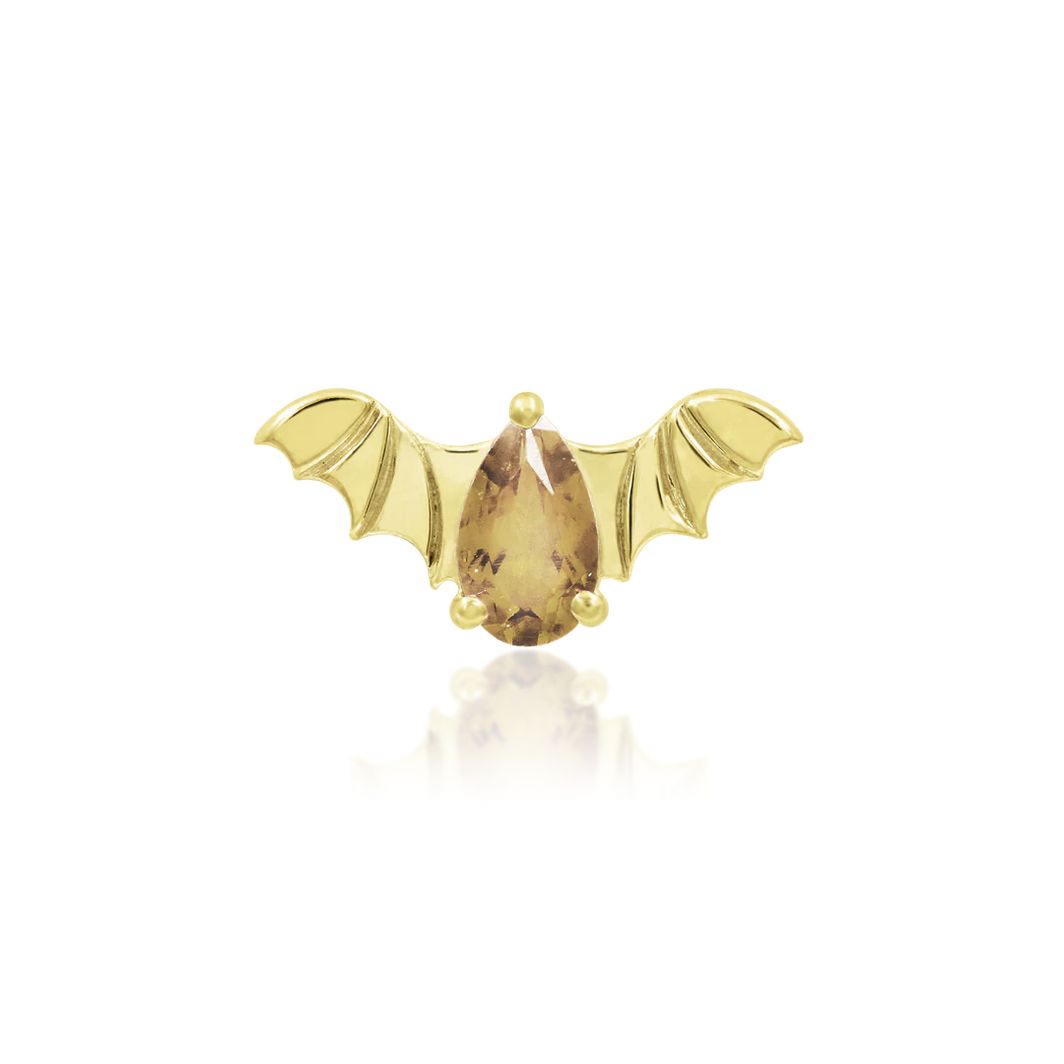 Bat with Champagne CZ from Junipurr (Vault) — Junipurr
