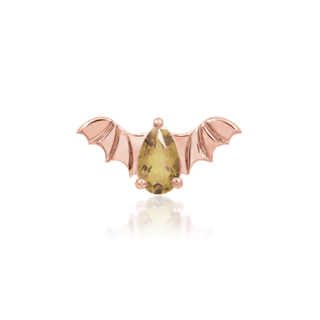 Bat with Champagne CZ from Junipurr (Vault) — Junipurr