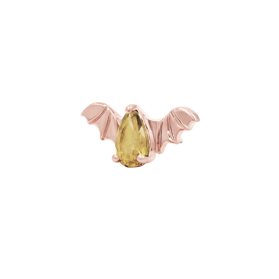 Bat with Champagne CZ from Junipurr (Vault) — Junipurr