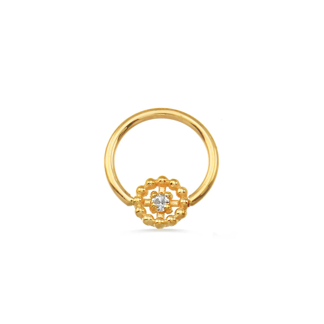 Beaded Circle Seamless Ring — Norvoch
