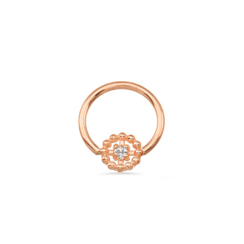 Beaded Circle Seamless Ring from Norvoch