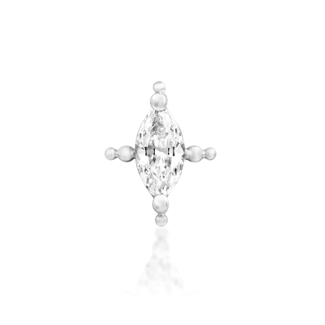 Beaded Marquise — Junipurr