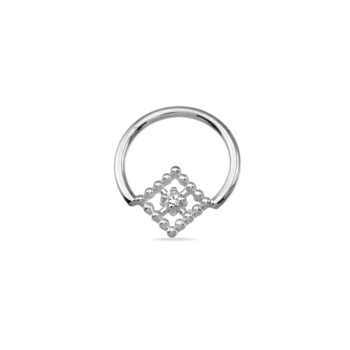 Beaded Square Seamless Ring — Norvoch