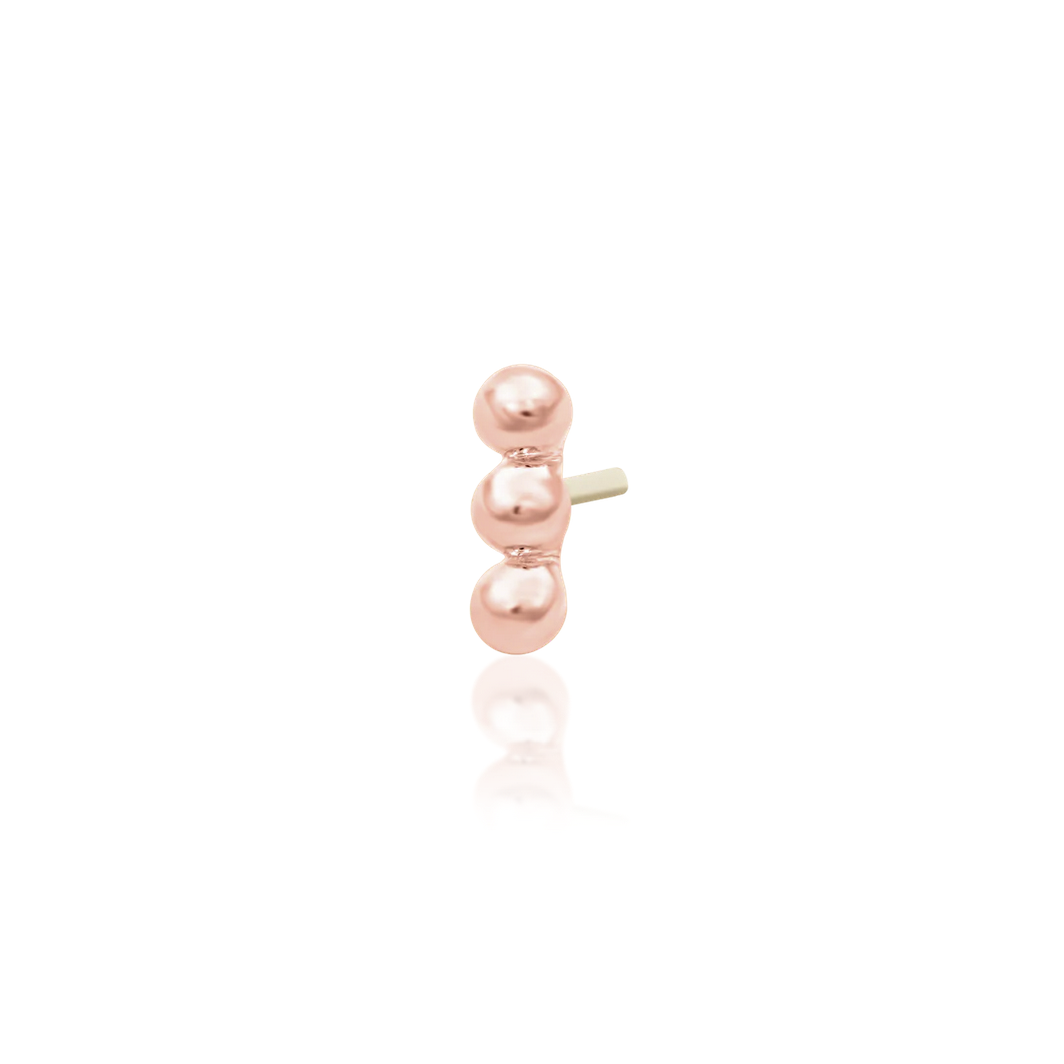 Beads of 3 from Junipurr Rose Gold (Vault)