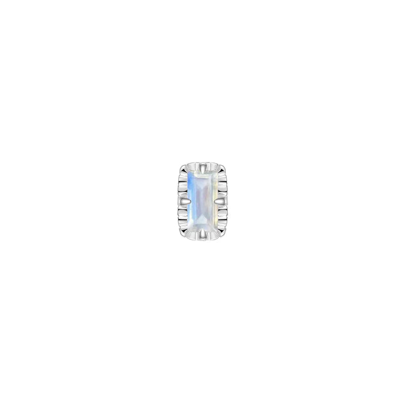 Becca Fluted Edge Colored Gemstone — Modern Mood