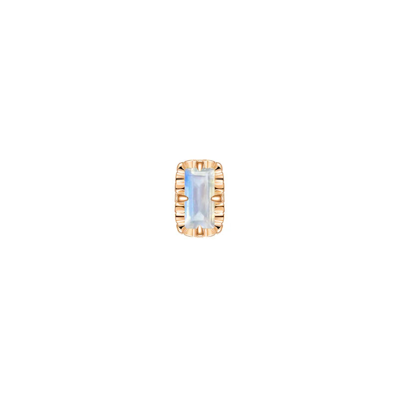 Becca Fluted Edge Colored Gemstone — Modern Mood