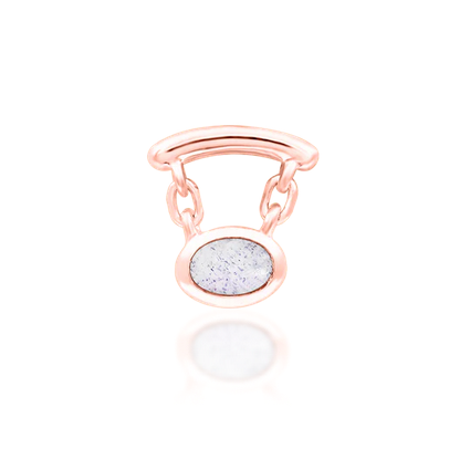 Bella from Junipurr in White and Rose Gold (Vault)