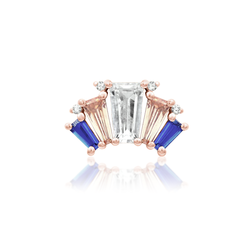 Bernadette from Junipurr White and Rose Gold (Vault) — Junipurr