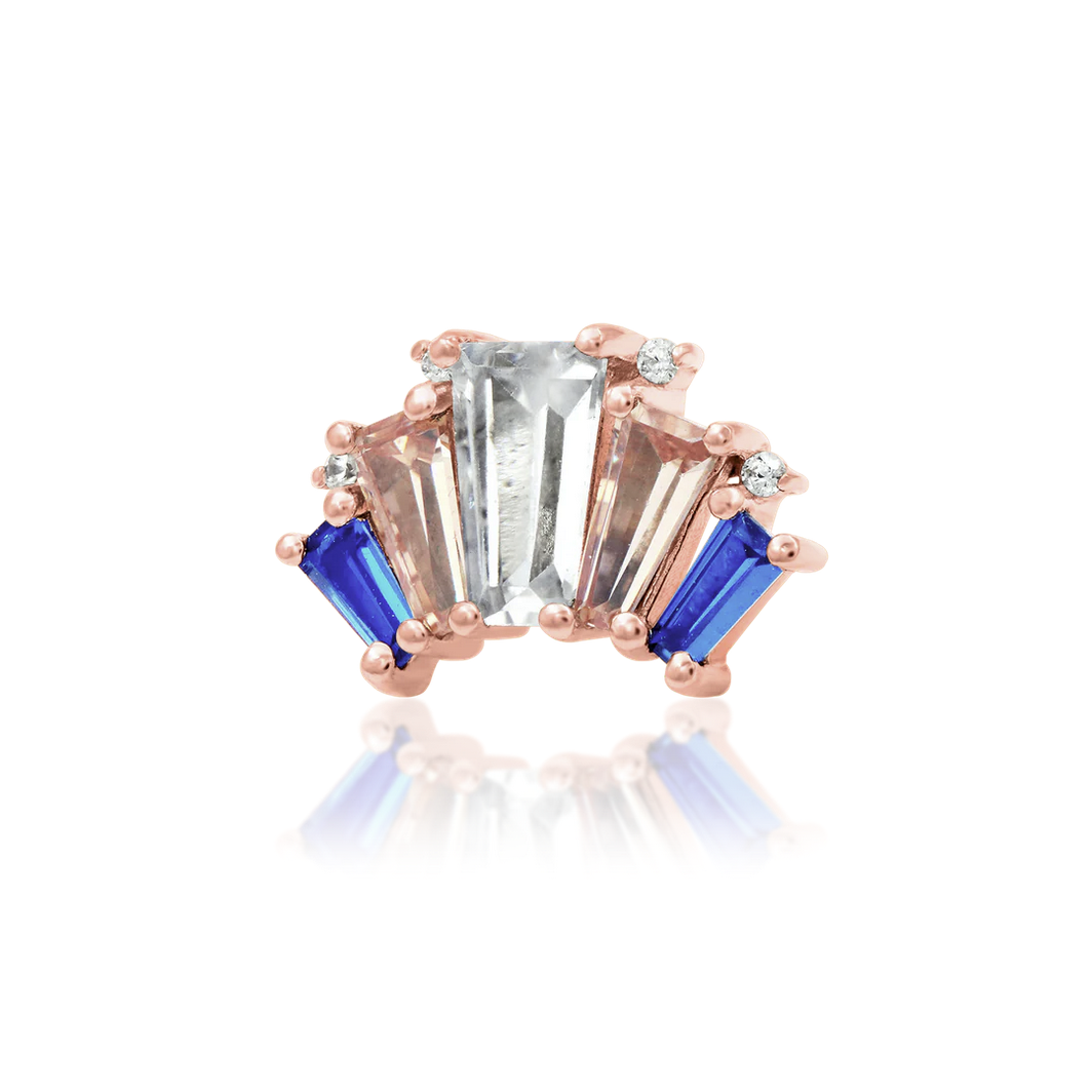 Bernadette from Junipurr White and Rose Gold (Vault) — Junipurr