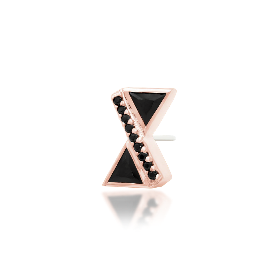 Bethy with Black CZ — Junipurr
