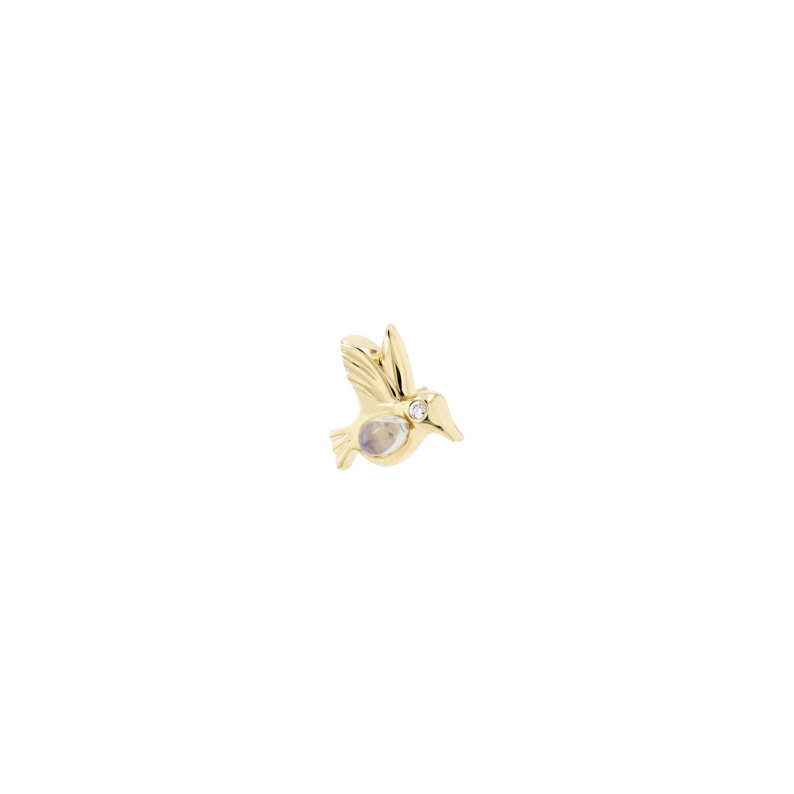 Betty the Hummingbird with Moonstone from Modern Mood