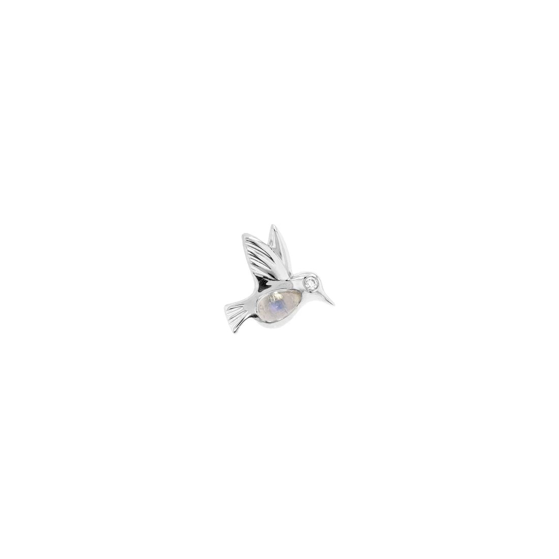Betty the Hummingbird with Moonstone — Modern Mood